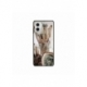 Husa personalizata tip carcasa HQPrint pentru Motorola Moto G53, model Brush, multicolor, S1D1M0282