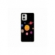 Husa personalizata tip carcasa HQPrint pentru Motorola Moto G53, model Colorful Galaxy, multicolor, S1D1M0283