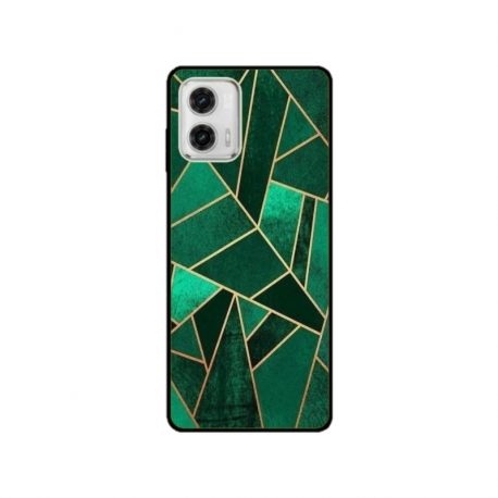 Husa personalizata tip carcasa HQPrint pentru Motorola Moto G53, model Emerald, multicolor, S1D1M0287