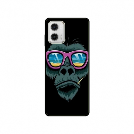 Husa personalizata tip carcasa HQPrint pentru Motorola Moto G53, model Gorilla, multicolor, S1D1M0288