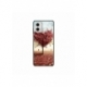 Husa personalizata tip carcasa HQPrint pentru Motorola Moto G53, model Heart Tree, multicolor, S1D1M0293