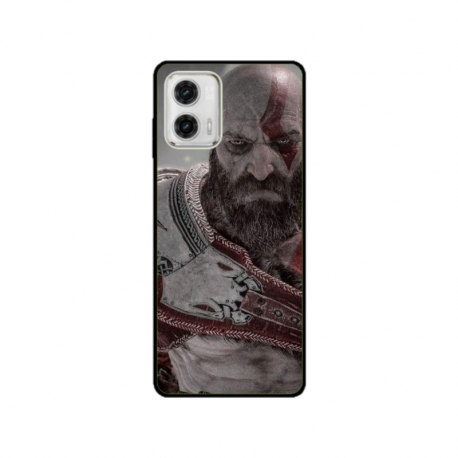 Husa personalizata tip carcasa HQPrint pentru Motorola Moto G73, model God of War 2, multicolor, S1D1M0081