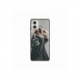 Husa personalizata tip carcasa HQPrint pentru Motorola Moto G53, model Black and White Hands, multicolor, S1D1M0300