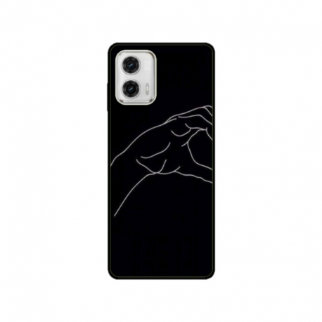 Husa personalizata tip carcasa HQPrint pentru Motorola Moto G73, model Forever and Always 1, multicolor, S1D1M0094