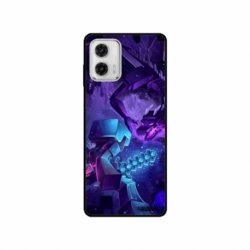 Husa personalizata tip carcasa HQPrint pentru Motorola Moto G53, model Ender Dragon, multicolor, S1D1M0304