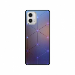 Husa personalizata tip carcasa HQPrint pentru Motorola Moto G53, model Square, multicolor, S1D1M0315