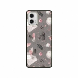 Husa personalizata tip carcasa HQPrint pentru Motorola Moto G53, model Abstract 1, multicolor, S1D1M0321
