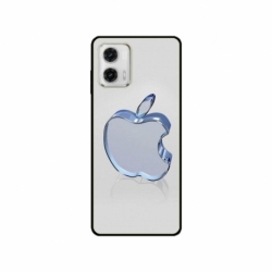 Husa personalizata tip carcasa HQPrint pentru Motorola Moto G53, model Apple Logo, multicolor, S1D1M0323