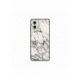 Husa personalizata tip carcasa HQPrint pentru Motorola Moto G53, model White Marble, multicolor, S1D1M0325
