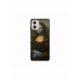 Husa personalizata tip carcasa HQPrint pentru Motorola Moto G53, model Covid Mona Lisa, multicolor, S1D1M0327
