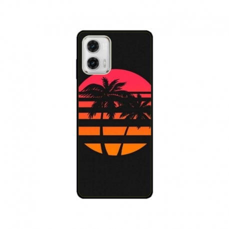 Husa personalizata tip carcasa HQPrint pentru Motorola Moto G53, model Beach View 3, multicolor, S1D1M0337