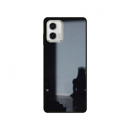 Husa personalizata tip carcasa HQPrint pentru Motorola Moto G53, model Shadow Princess, multicolor, S1D1M0341