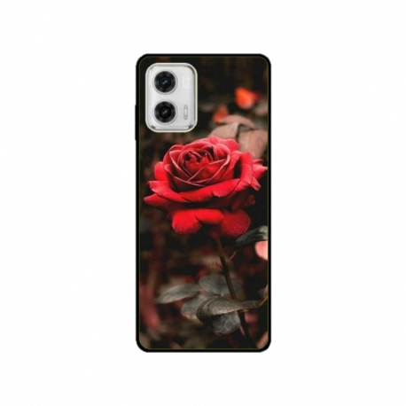 Husa personalizata tip carcasa HQPrint pentru Motorola Moto G73, model Flowers 12, multicolor, S1D1M0160