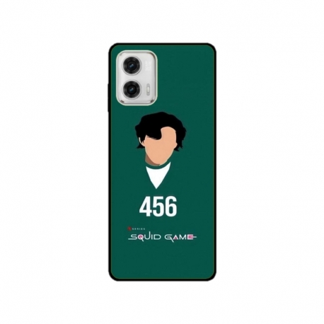 Husa personalizata tip carcasa HQPrint pentru Motorola Moto G73, model Squid Game 3, multicolor, S1D1M0175