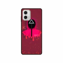 Husa personalizata tip carcasa HQPrint pentru Motorola Moto G73, model Squid Game 6, multicolor, S1D1M0178