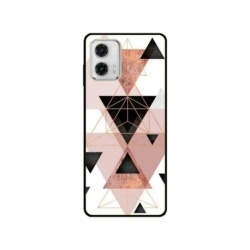 Husa personalizata tip carcasa HQPrint pentru Motorola Moto G53, model Abstract 5, multicolor, S1D1M0368