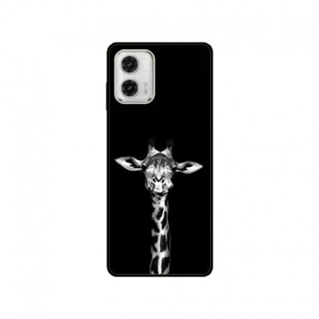 Husa personalizata tip carcasa HQPrint pentru Motorola Moto G73, model Giraffe 3, multicolor, S1D1M0222