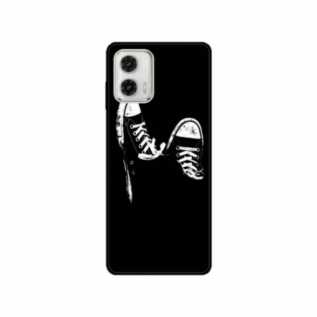 Husa personalizata tip carcasa HQPrint pentru Motorola Moto G53, model Sneakers, multicolor, S1D1M0381