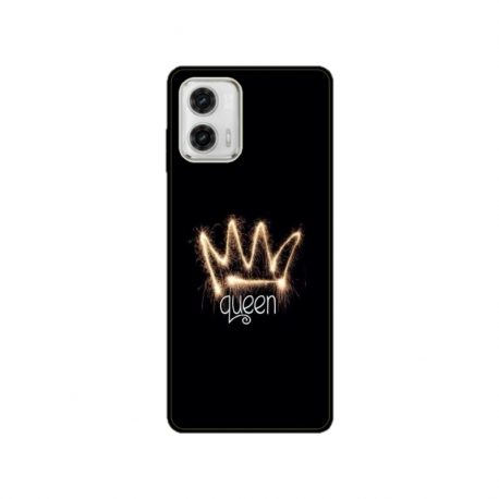 Husa personalizata tip carcasa HQPrint pentru Motorola Moto G73, model Queen, multicolor, S1D1M0243