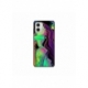 Husa personalizata tip carcasa HQPrint pentru Motorola Moto G73, model Colorful Girl, multicolor, S1D1M0249