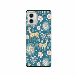 Husa personalizata tip carcasa HQPrint pentru Motorola Moto G73, model Mandela 1, multicolor, S1D1M0254