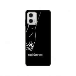 Husa personalizata tip carcasa HQPrint pentru Motorola Moto G73, model Always and Forever 2, multicolor, S1D1M0280