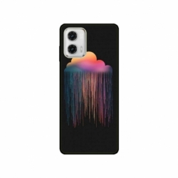 Husa personalizata tip carcasa HQPrint pentru Motorola Moto G73, model Colorful 3, multicolor, S1D1M0298