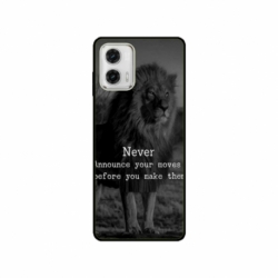 Husa personalizata tip carcasa HQPrint pentru Motorola Moto G73, model Quote 2, multicolor, S1D1M0330