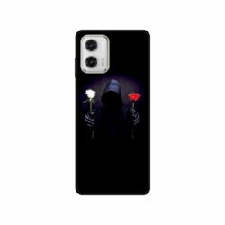 Husa personalizata tip carcasa HQPrint pentru Motorola Moto G73, model Choose Rose, multicolor, S1D1M0343