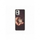 Husa personalizata tip carcasa HQPrint pentru Motorola Moto G73, model Time Flies 1, multicolor, S1D1M0364