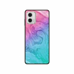 Husa personalizata tip carcasa HQPrint pentru Motorola Moto G73, model Colorful Mess, multicolor, S1D1M0374