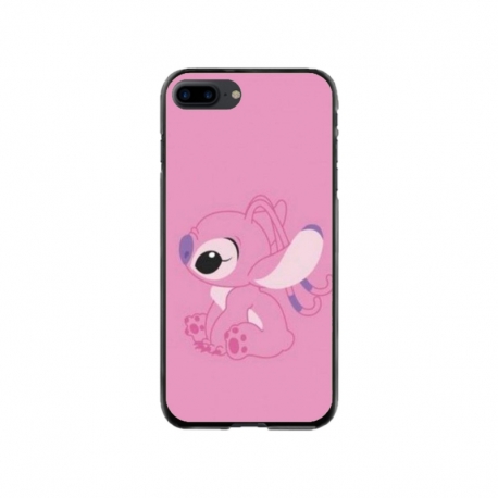 Husa personalizata tip carcasa HQPrint pentru Apple iPhone 7 Plus, model Pink Stitch, multicolor, S1D1M0005
