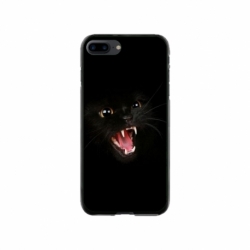 Husa personalizata tip carcasa HQPrint pentru Apple iPhone 7 Plus, model Black Cat 2, multicolor, S1D1M0016