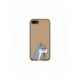 Husa personalizata tip carcasa HQPrint pentru Apple iPhone 7 Plus, model Tired Bunny, multicolor, S1D1M0027