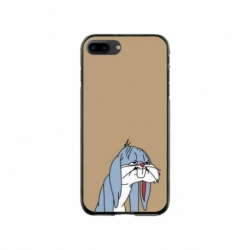 Husa personalizata tip carcasa HQPrint pentru Apple iPhone 7 Plus, model Tired Bunny, multicolor, S1D1M0027