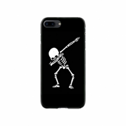 Husa personalizata tip carcasa HQPrint pentru Apple iPhone 7 Plus, model Dab Skeleton, multicolor, S1D1M0034