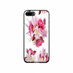 Husa personalizata tip carcasa HQPrint pentru Apple iPhone 7 Plus, model Flowers 4, multicolor, S1D1M0040