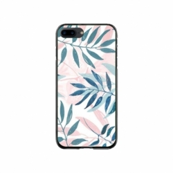 Husa personalizata tip carcasa HQPrint pentru Apple iPhone 7 Plus, model Leaf Design 1, multicolor, S1D1M0044