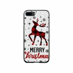 Husa personalizata tip carcasa HQPrint pentru Apple iPhone 7 Plus, model Merry Christmas Reindeer 1, multicolor, S1D1M0049