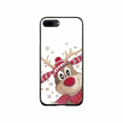 Husa personalizata tip carcasa HQPrint pentru Apple iPhone 7 Plus, model Reindeer 3, multicolor, S1D1M0053