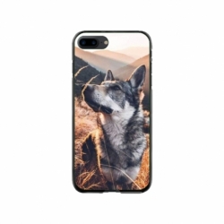 Husa personalizata tip carcasa HQPrint pentru Apple iPhone 7 Plus, model Dog 1, multicolor, S1D1M0064