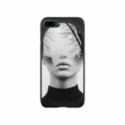 Husa personalizata tip carcasa HQPrint pentru Apple iPhone 7 Plus, model Abstract Lady, multicolor, S1D1M0066