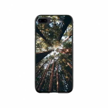 Husa personalizata tip carcasa HQPrint pentru Apple iPhone 7 Plus, model Tree perspective, multicolor, S1D1M0079