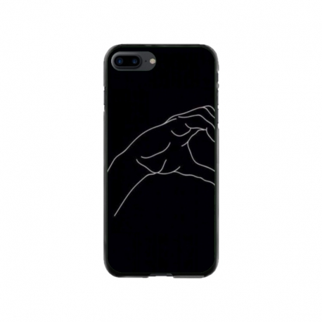 Husa personalizata tip carcasa HQPrint pentru Apple iPhone 7 Plus, model Forever and Always 1, multicolor, S1D1M0094