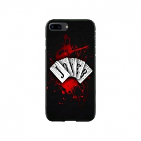 Husa personalizata tip carcasa HQPrint pentru Apple iPhone 7 Plus, model Joker 1, multicolor, S1D1M0106