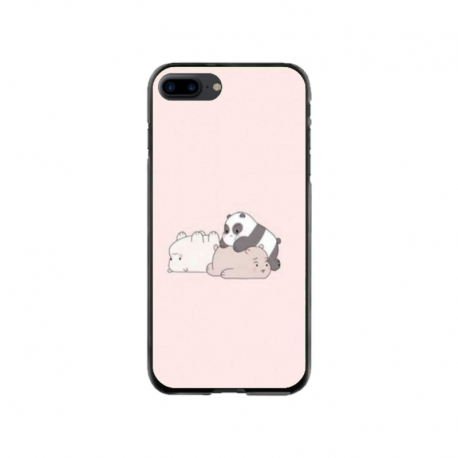 Husa personalizata tip carcasa HQPrint pentru Apple iPhone 7 Plus, model Bears 3, multicolor, S1D1M0115