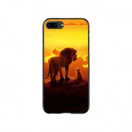Husa personalizata tip carcasa HQPrint pentru Apple iPhone 7 Plus, model Lion King 1, multicolor, S1D1M0119