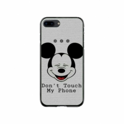 Husa personalizata tip carcasa HQPrint pentru Apple iPhone 7 Plus, model Dont Touch my Phone 3, multicolor, S1D1M0123