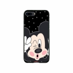 Husa personalizata tip carcasa HQPrint pentru Apple iPhone 7 Plus, model Mickey 1, multicolor, S1D1M0124