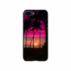 Husa personalizata tip carcasa HQPrint pentru Apple iPhone 7 Plus, model Beach View 1, multicolor, S1D1M0136